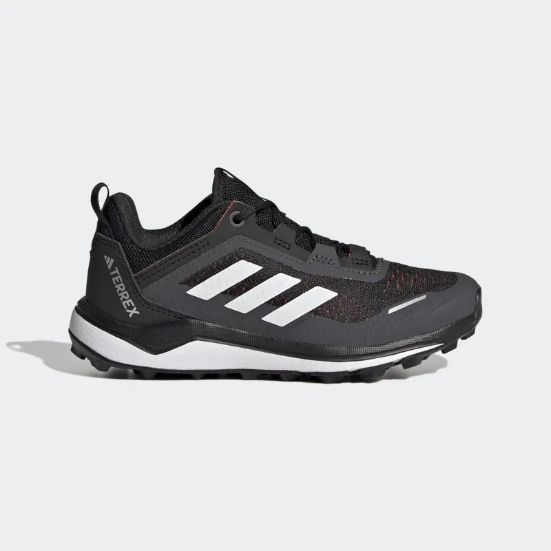 adidas Terrex Agravic Flow Trail Running Core Black / Crystal White / Solar Red (HQ3502)