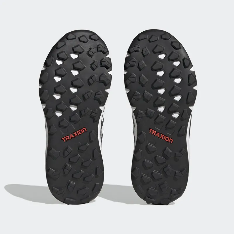 adidas Terrex Agravic Flow Trail Running Core Black / Crystal White / Solar Red (HQ3502)