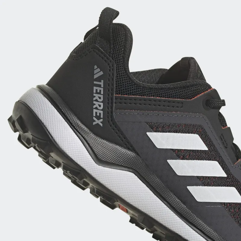 adidas Terrex Agravic Flow Trail Running Core Black / Crystal White / Solar Red (HQ3502)