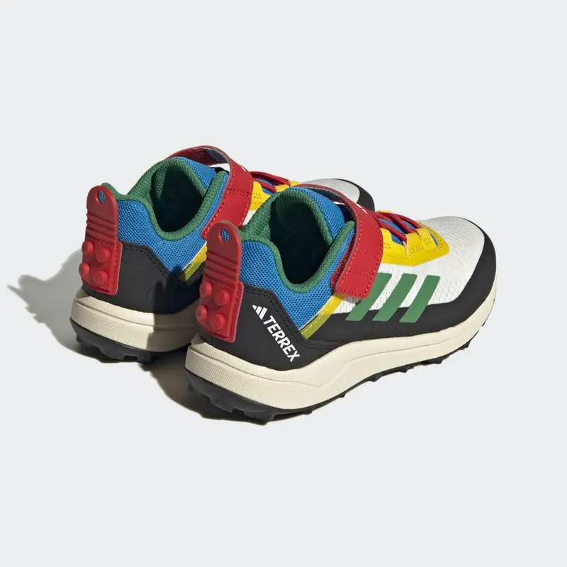 adidas Terrex x LEGO® Agravic Flow Trail Running Off White / Core Green / Ecru Tint (HQ3505)