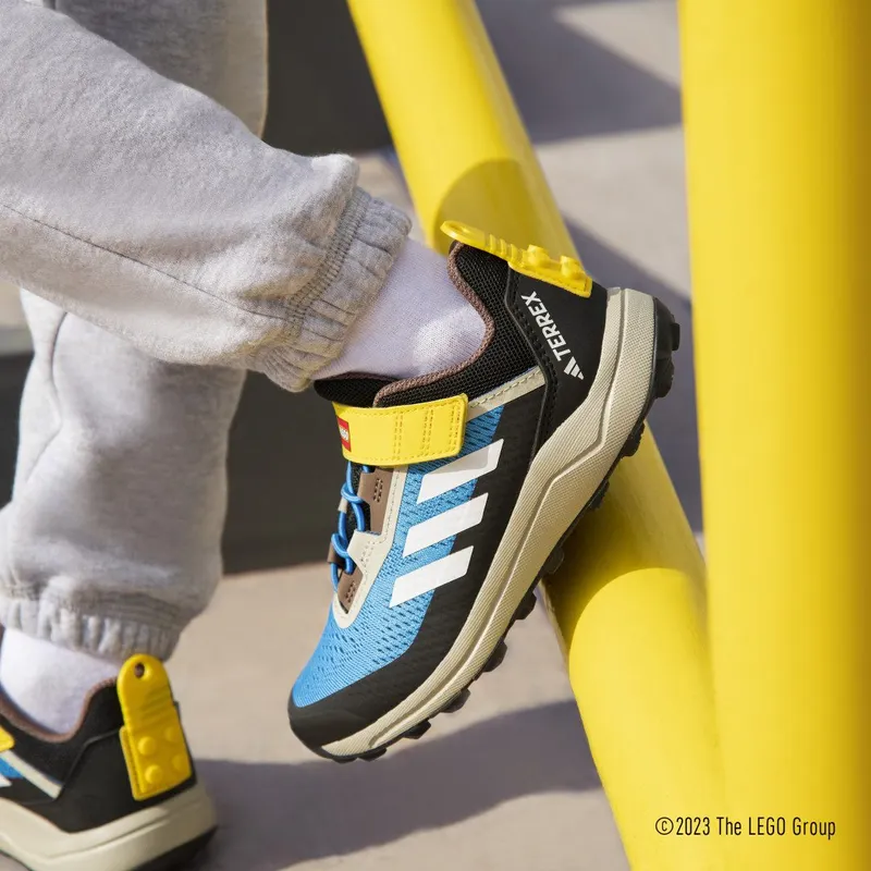 adidas Terrex x LEGO® Agravic Flow Trail Running Bright Blue / Cloud White / Metal Grey (HQ3506)