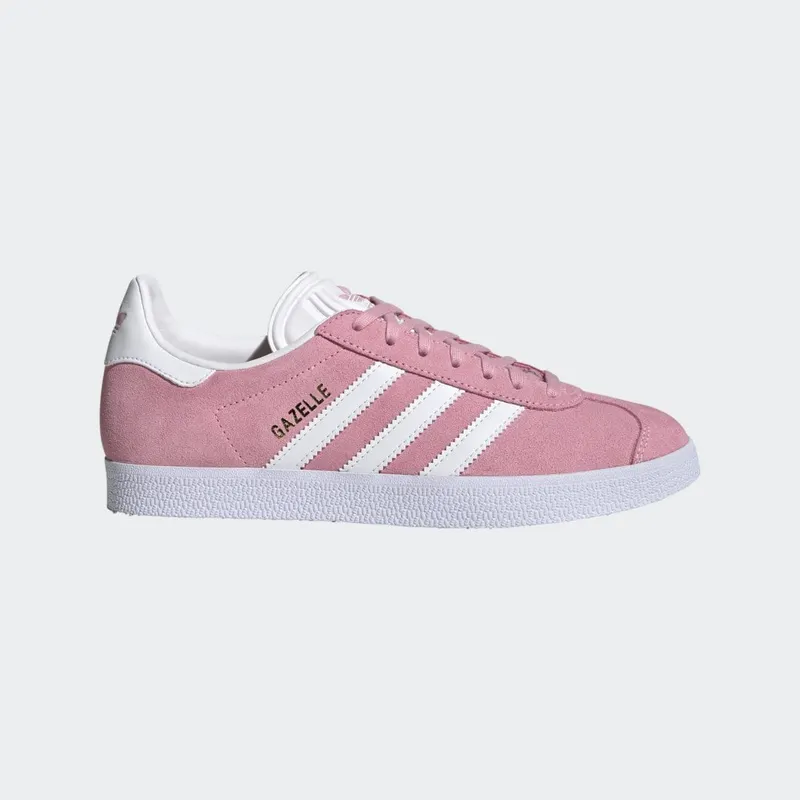 adidas Gazelle Cloud White / Pink Glow / Gold Metallic (HQ4412)