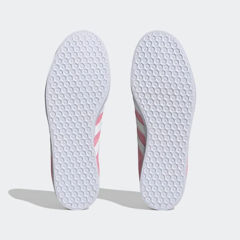 adidas Gazelle Cloud White / Pink Glow / Gold Metallic (HQ4412)