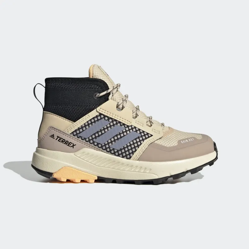 adidas Terrex Trailmaker Mid RAIN.RDY Hiking Sand Strata / Silver Violet / Acid Orange (HQ5807)