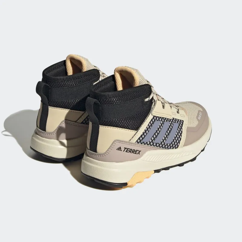 adidas Terrex Trailmaker Mid RAIN.RDY Hiking Sand Strata / Silver Violet / Acid Orange (HQ5807)