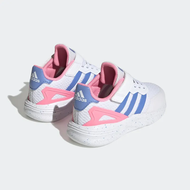 adidas Nebzed met Elastische Veters en Klittenband Cloud White / Blue Fusion / Beam Pink (HQ6147)