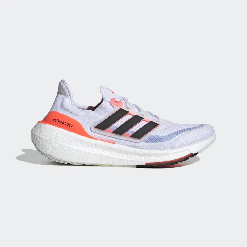 adidas Ultraboost Light Cloud White / Core Black / Solar Red (HQ6351)