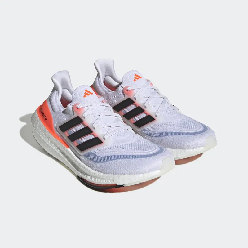 adidas Ultraboost Light Cloud White / Core Black / Solar Red (HQ6351)