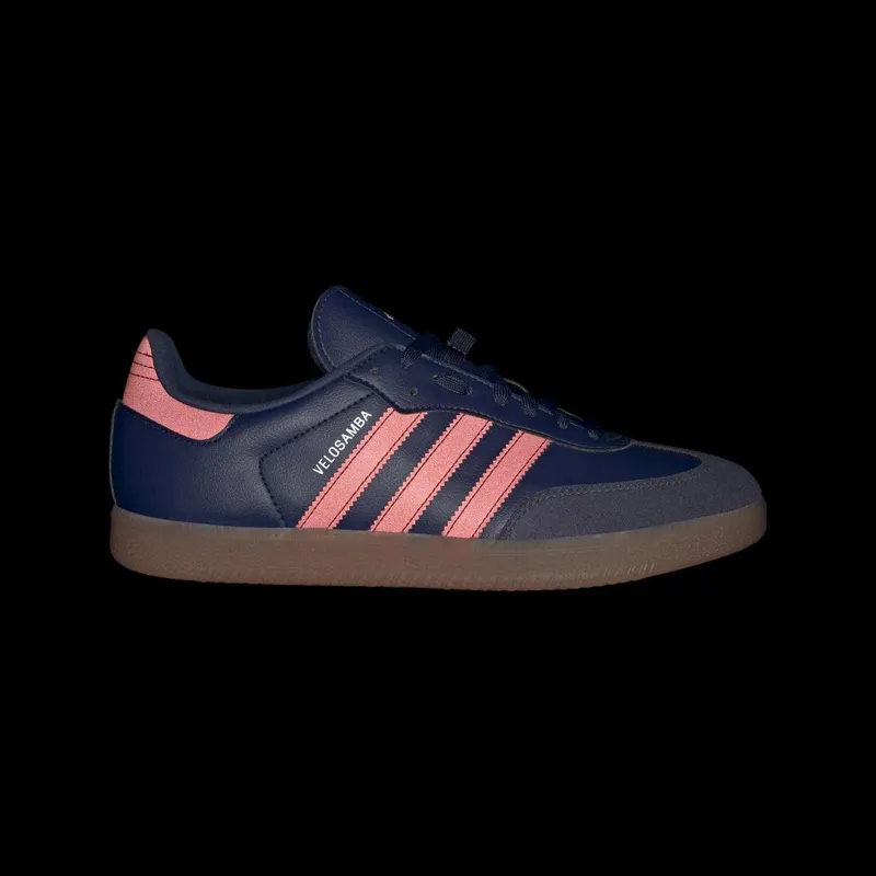 adidas The Velosamba Vegan Fietsschoenen Team Navy Blue 2 / Better Scarlet / Cloud White (HQ6708)