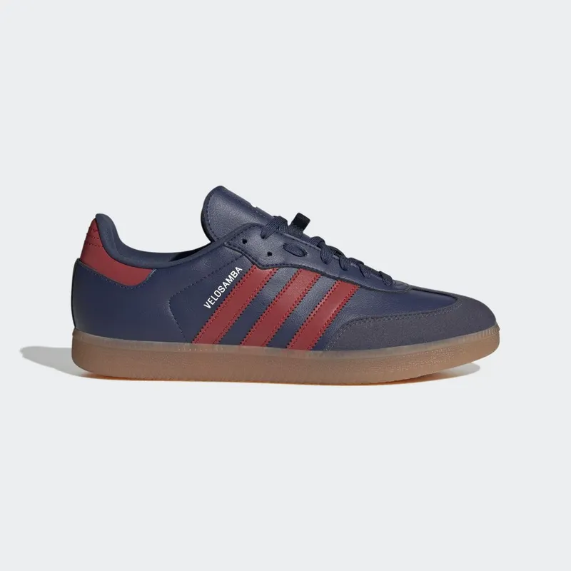 adidas The Velosamba Vegan Fietsschoenen Team Navy Blue 2 / Better Scarlet / Cloud White (HQ6708)