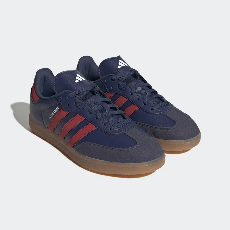 adidas The Velosamba Vegan Fietsschoenen Team Navy Blue 2 / Better Scarlet / Cloud White (HQ6708)