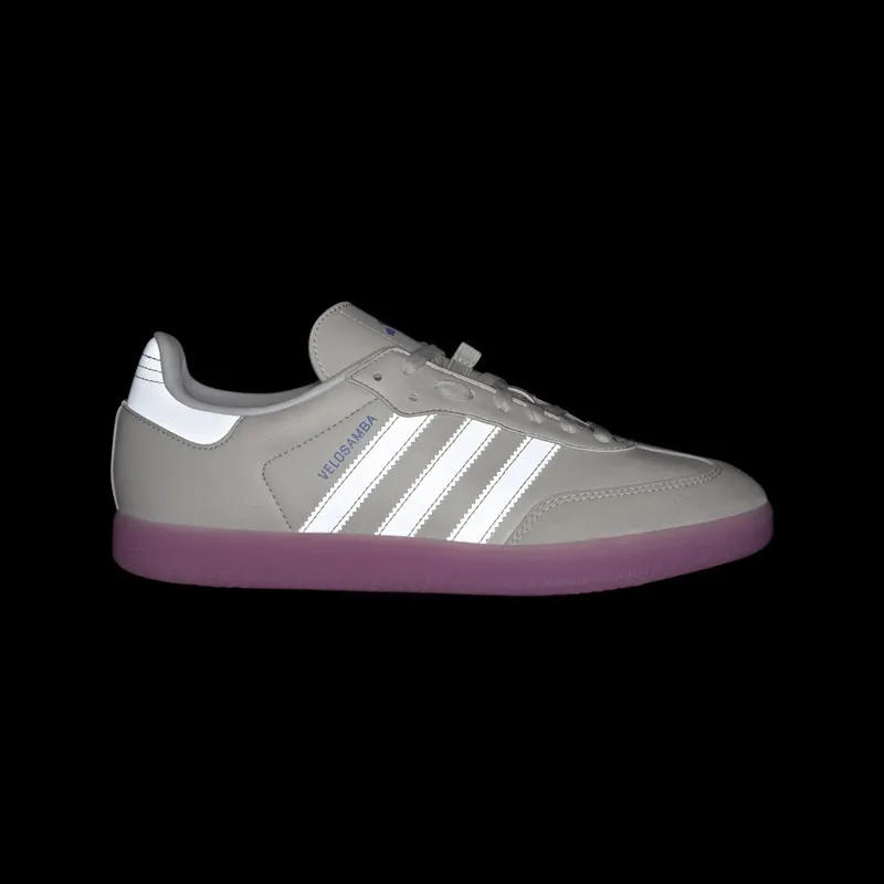 adidas The Velosamba Vegan Fietsschoenen Grey One / Off White / Lucid Fuchsia (HQ6710)
