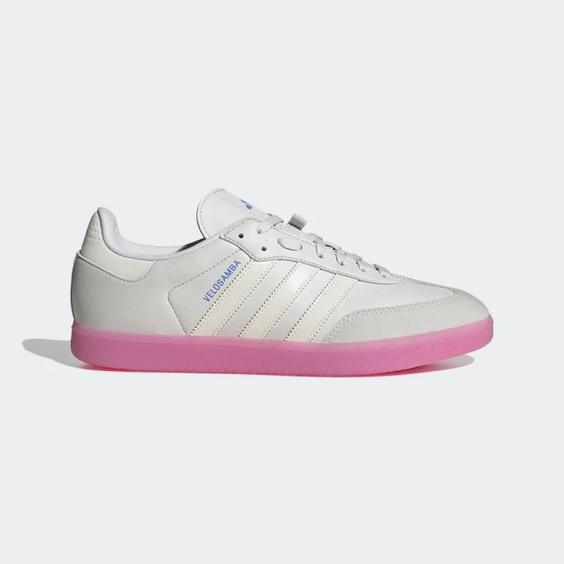 adidas The Velosamba Vegan Fietsschoenen Grey One / Off White / Lucid Fuchsia (HQ6710)