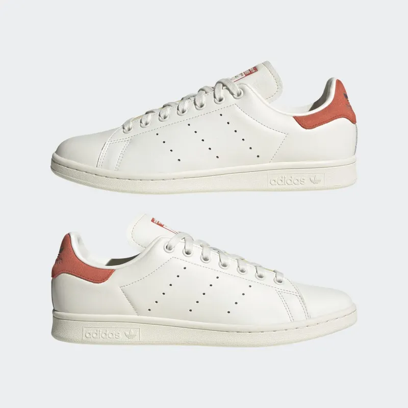 adidas Stan Smith Core White / Off White / Preloved Red (HQ6816)