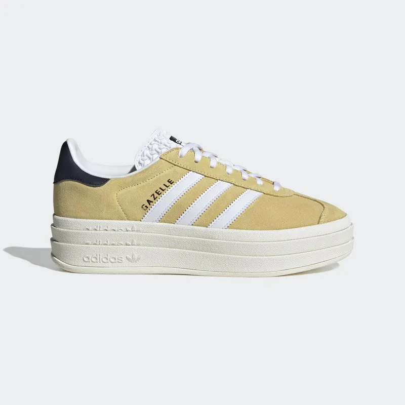 adidas Gazelle Bold Almost Yellow / Cloud White / Legend Ink (HQ6891)