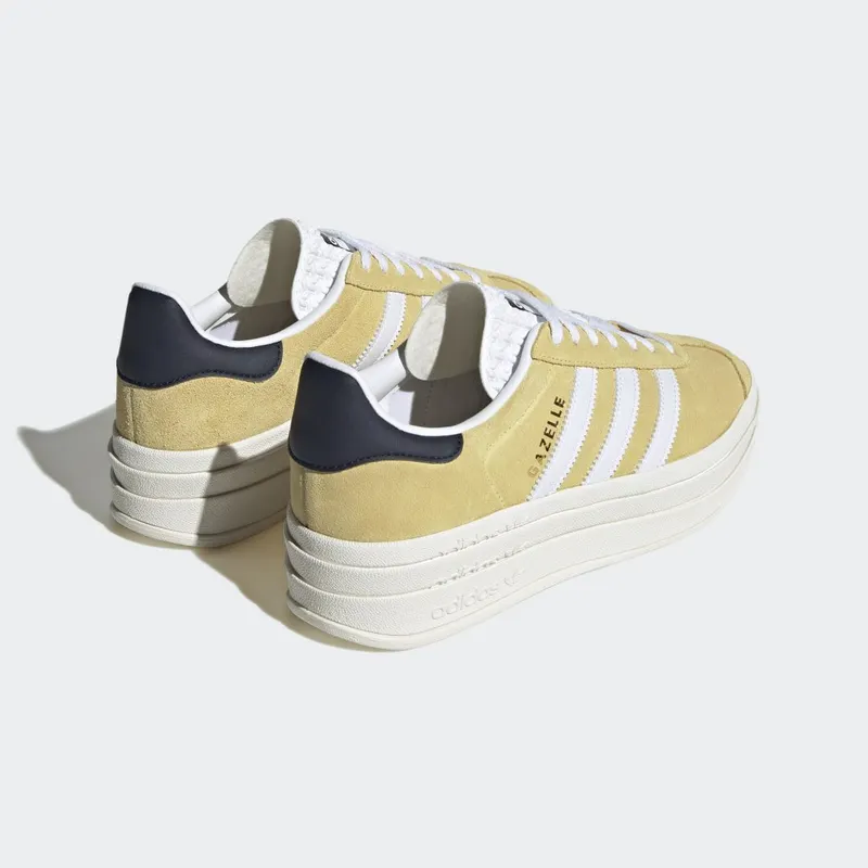 adidas Gazelle Bold Almost Yellow / Cloud White / Legend Ink (HQ6891)