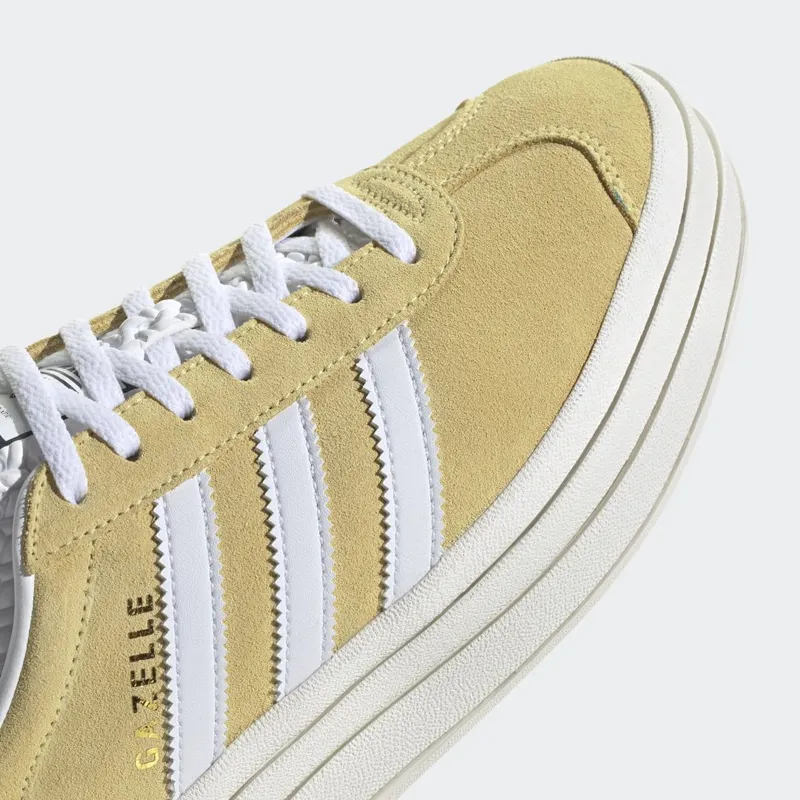 adidas Gazelle Bold Almost Yellow / Cloud White / Legend Ink (HQ6891)