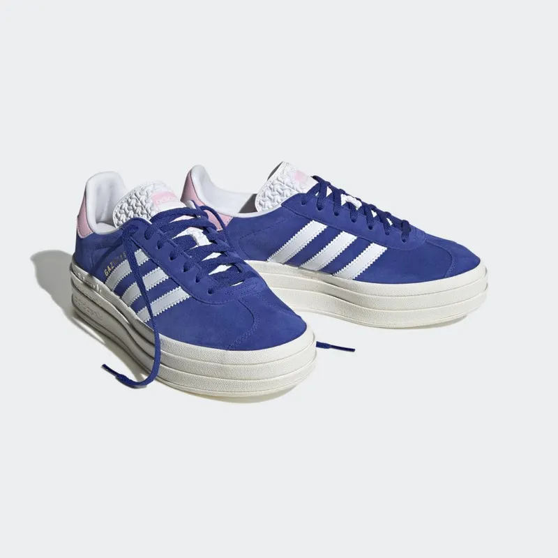 adidas Gazelle Bold True Pink / Semi Lucid Blue / Core White (HQ6894)