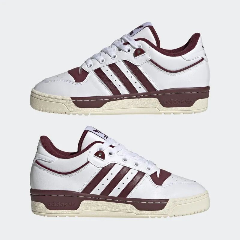 adidas Rivalry Low 86 Cloud White / Shadow Red / Cream White (HQ7014)