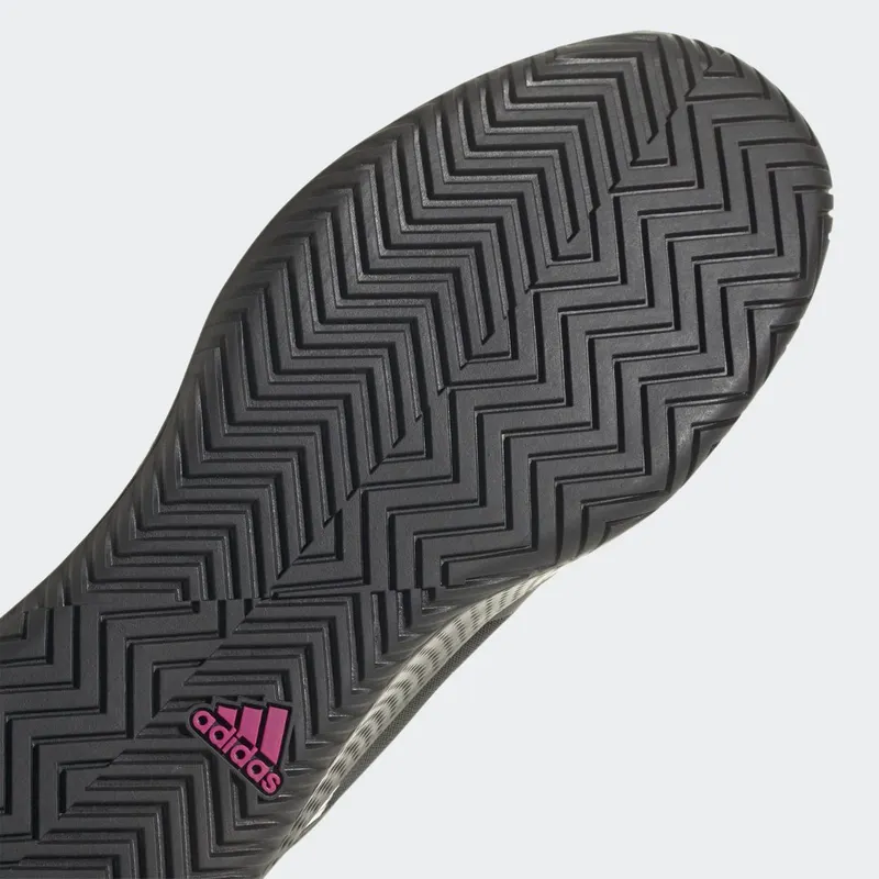 adidas Defiant Speed Tennisschoenen Core Black / Blue Dawn / Lucid Fuchsia (HQ8457)