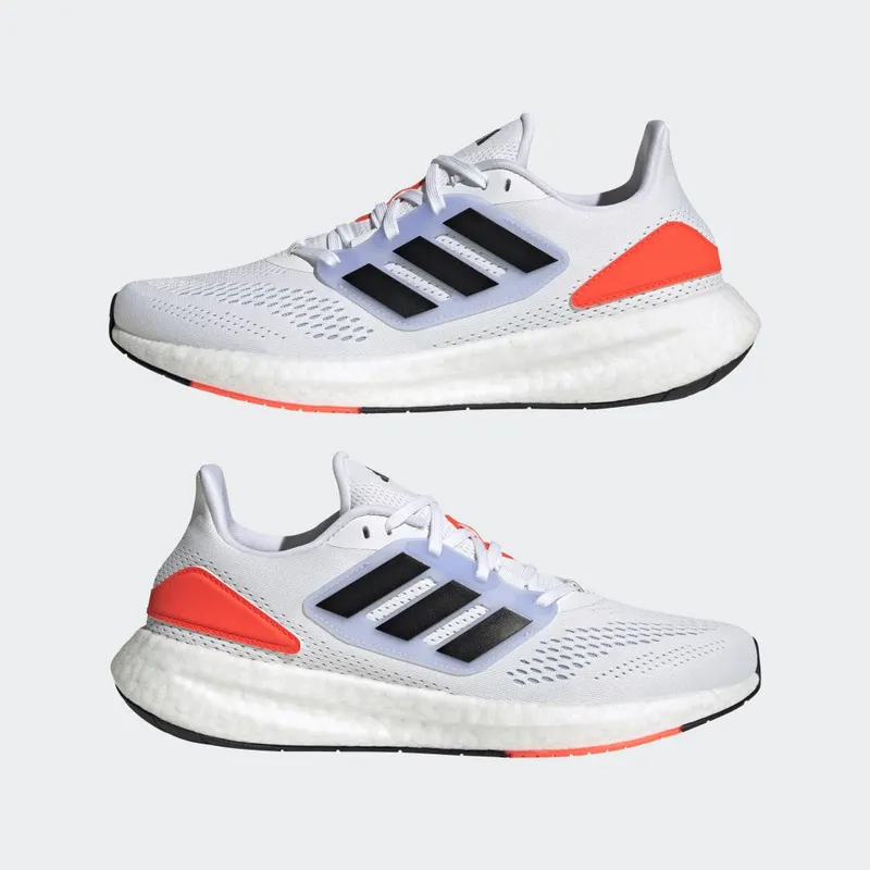 adidas Pureboost 22 Cloud White / Core Black / Blue Dawn (HQ8589)