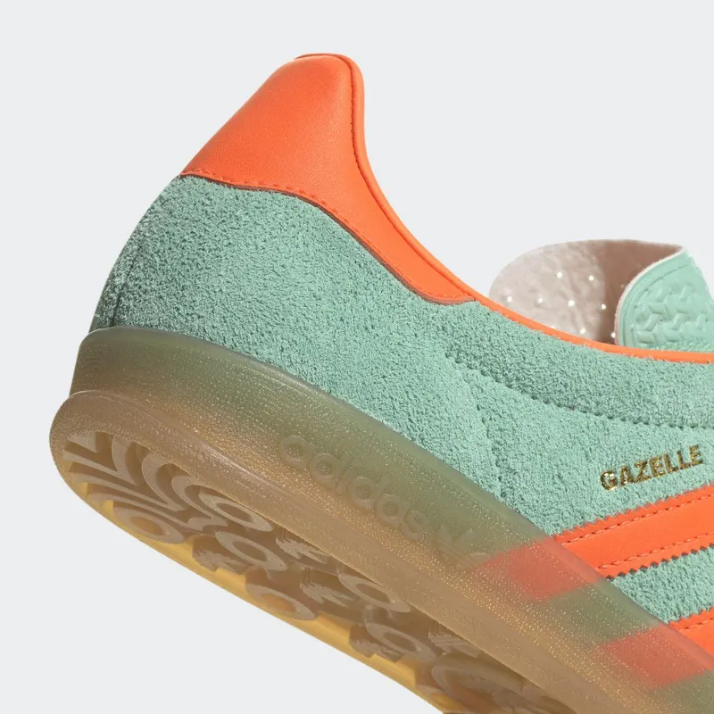 adidas Gazelle Indoor Pulse Mint / Solar Orange / Gum (HQ8714)