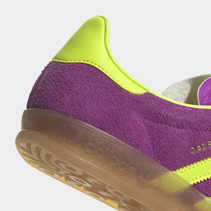adidas Gazelle Indoor Shock Purple / Solar Yellow / Gum (HQ8715)