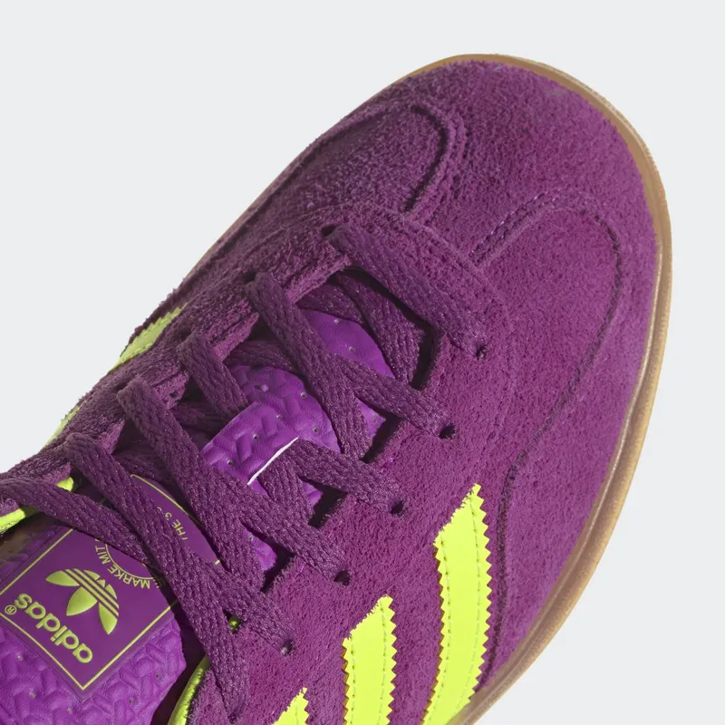 adidas Gazelle Indoor Shock Purple / Solar Yellow / Gum (HQ8715)
