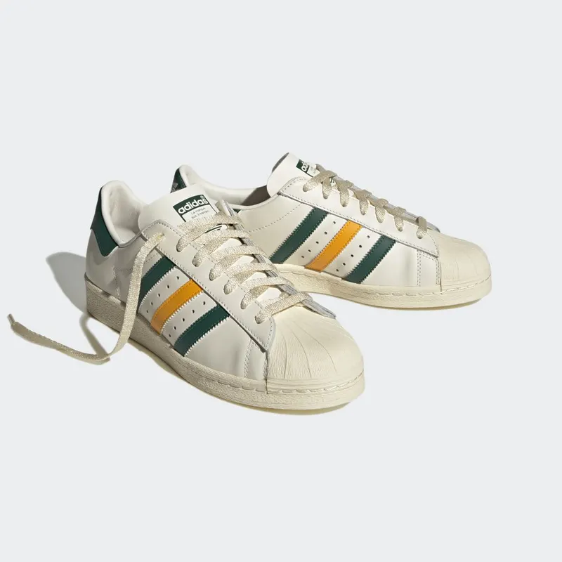 adidas Superstar 82 Cloud White / Collegiate Green / Collegiate Green (HQ8877)