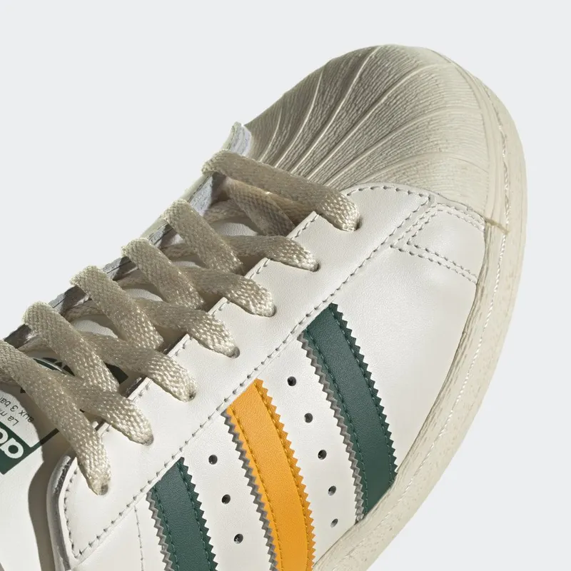 adidas Superstar 82 Cloud White / Collegiate Green / Collegiate Green (HQ8877)