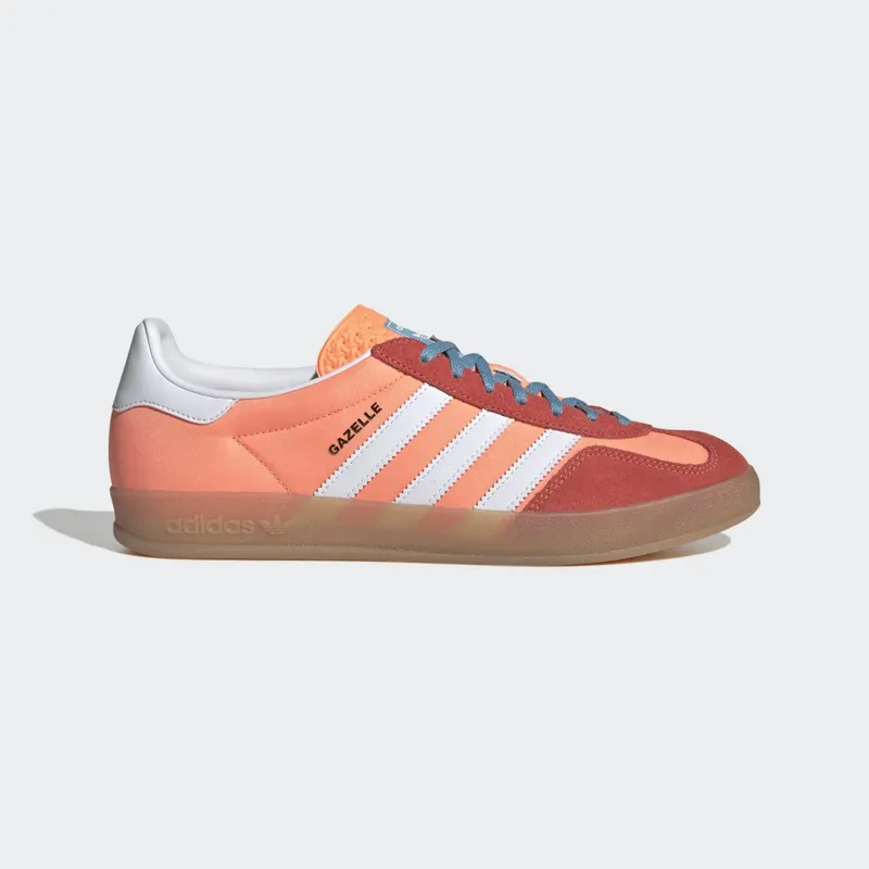 adidas Gazelle Indoor Beam Orange / Cloud White / Gum (HQ9016)