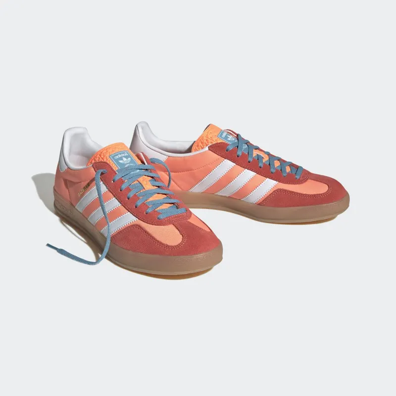 adidas Gazelle Indoor Beam Orange / Cloud White / Gum (HQ9016)