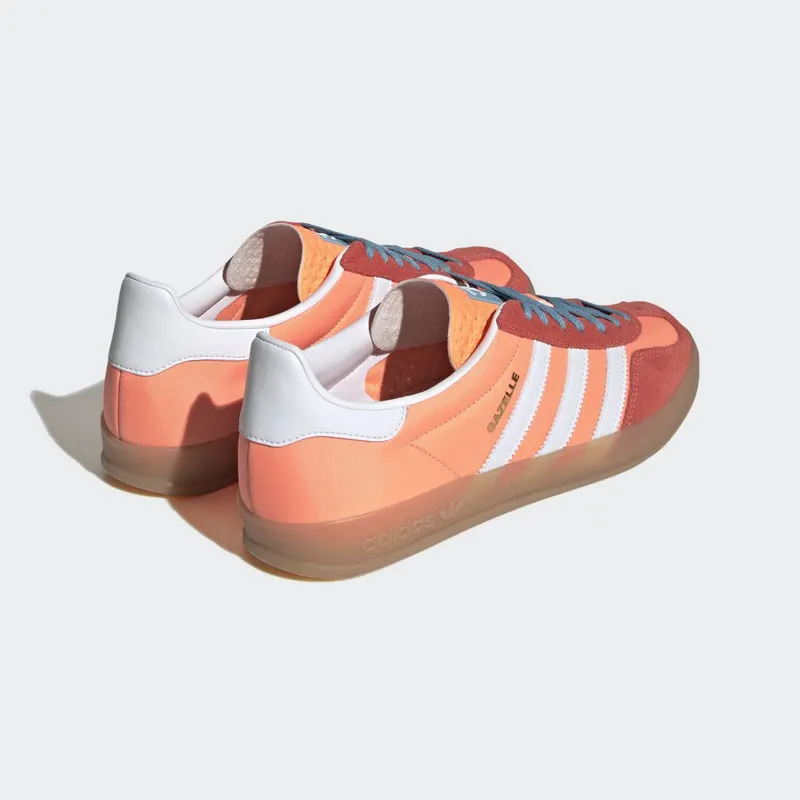 adidas Gazelle Indoor Beam Orange / Cloud White / Gum (HQ9016)