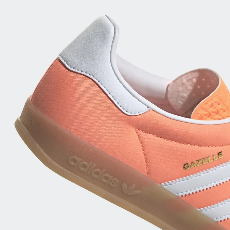 adidas Gazelle Indoor Beam Orange / Cloud White / Gum (HQ9016)