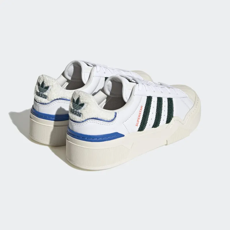 adidas Superstar Bonega 2B Cloud White / Dark Green / Bright Royal (HQ9884)