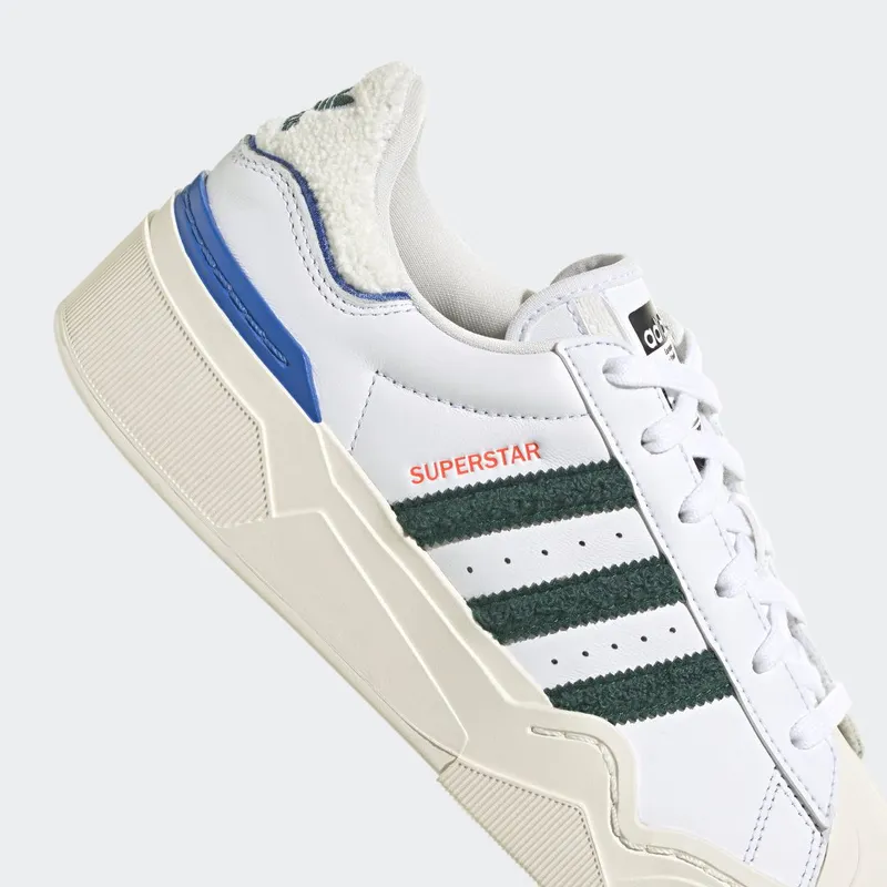 adidas Superstar Bonega 2B Cloud White / Dark Green / Bright Royal (HQ9884)