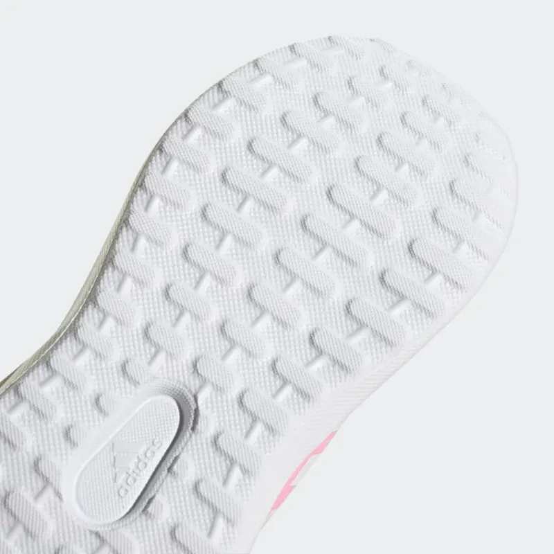 adidas FortaRun 2.0 Cloudfoam met Elastische Veters en Klittenband Grey One / Cloud White / Beam Pink (HR0281)