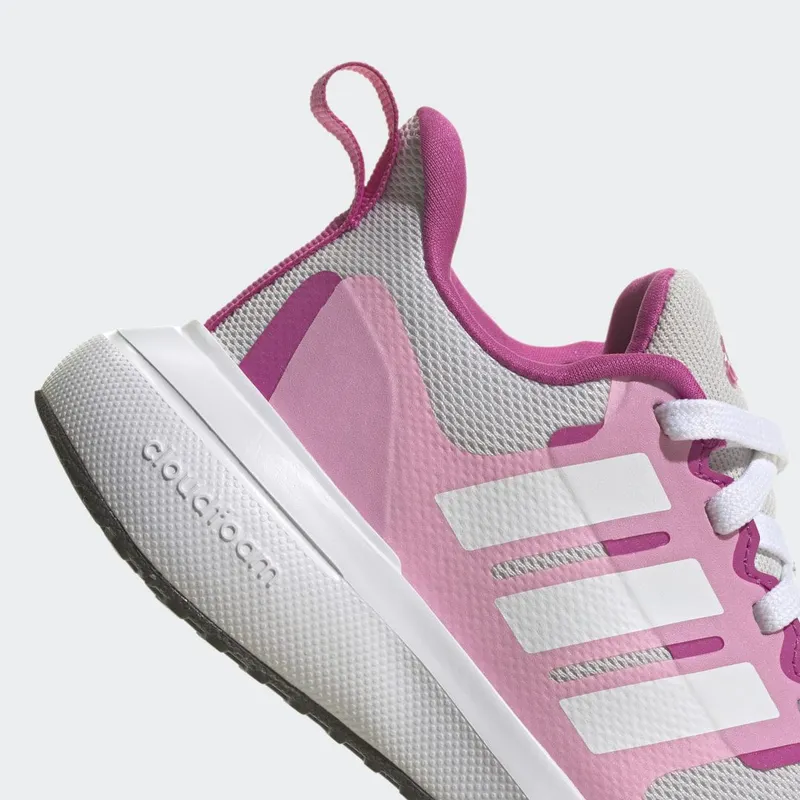 adidas FortaRun 2.0 Cloudfoam Veterschoenen Grey One / Cloud White / Beam Pink (HR0293)