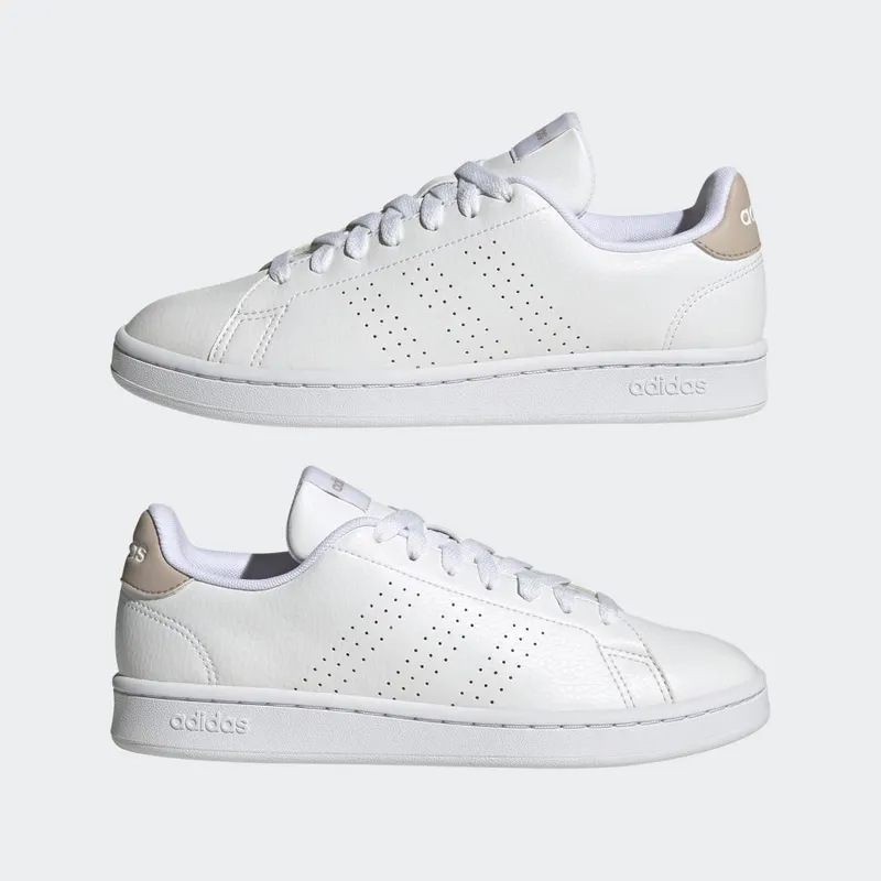 adidas Advantage Cloud White / Cloud White / Wonder Taupe (HR0319)