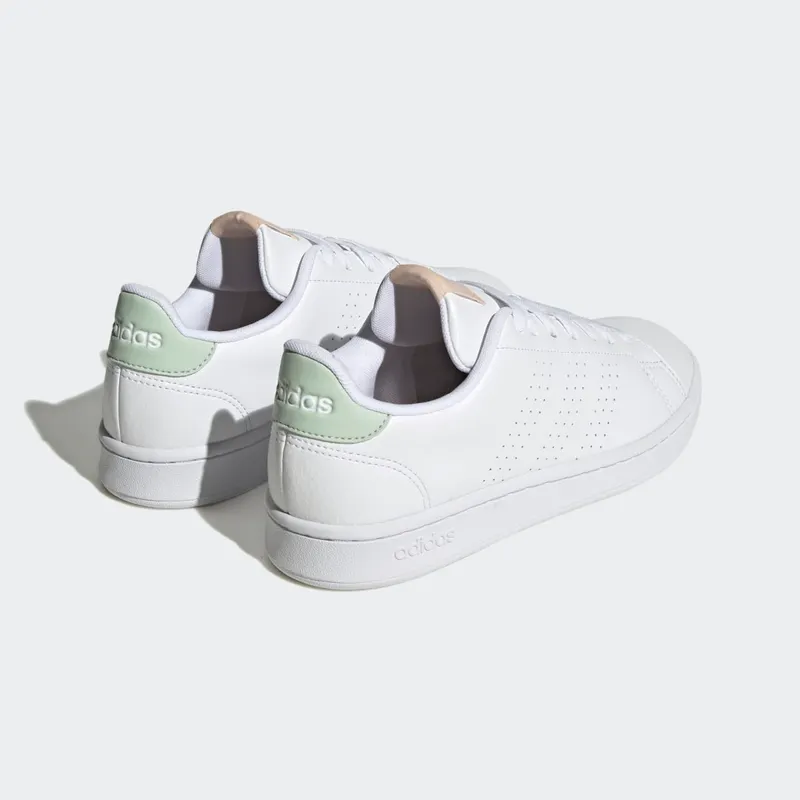 adidas Advantage Cloud White / Cloud White / Linen Green (HR0321)