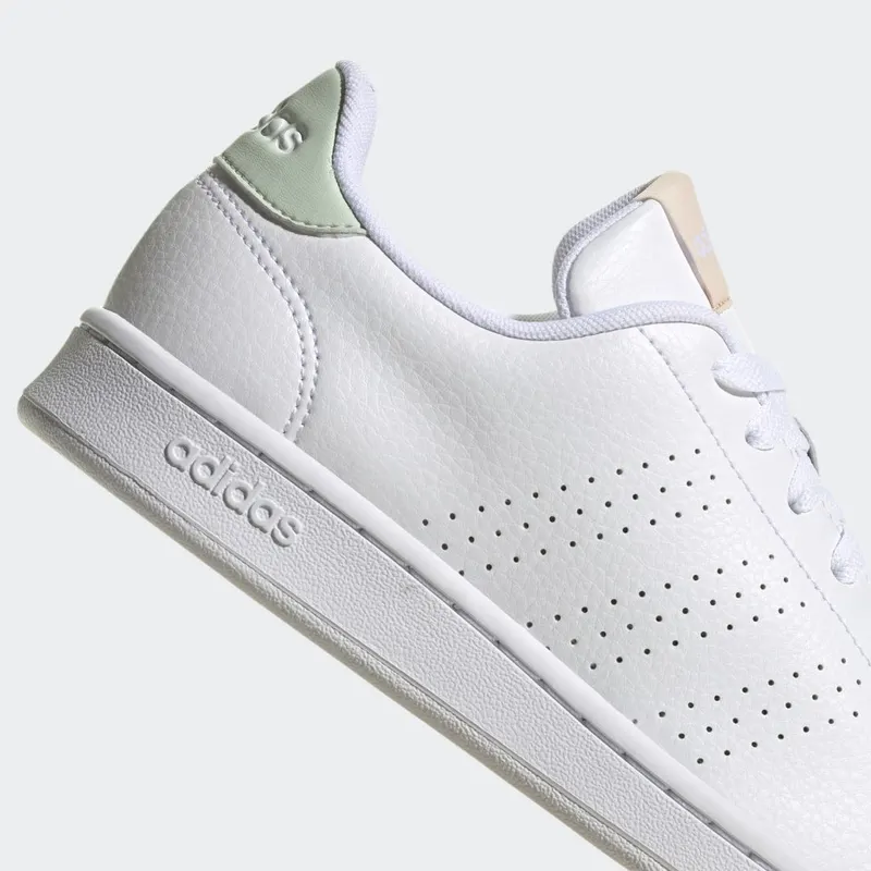 adidas Advantage Cloud White / Cloud White / Linen Green (HR0321)