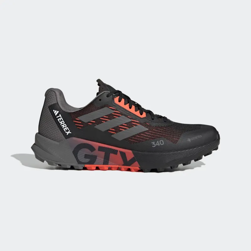adidas Terrex Agravic Flow GORE-TEX Trail Running 2.0 Core Black / Grey Four / Cloud White (HR1109)