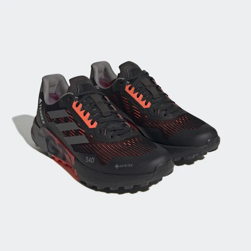 adidas Terrex Agravic Flow GORE-TEX Trail Running 2.0 Core Black / Grey Four / Cloud White (HR1109)