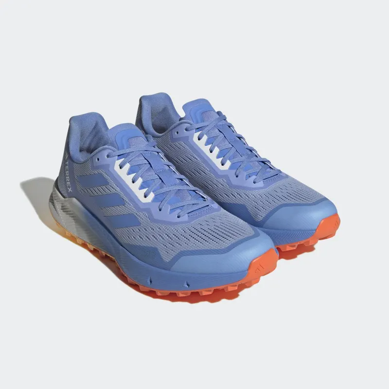 adidas Terrex Agravic Flow Trail Running 2.0 Blue Dawn / Blue Fusion / Impact Orange (HR1116)