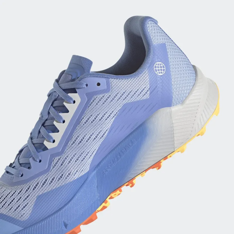 adidas Terrex Agravic Flow Trail Running 2.0 Blue Dawn / Blue Fusion / Impact Orange (HR1116)