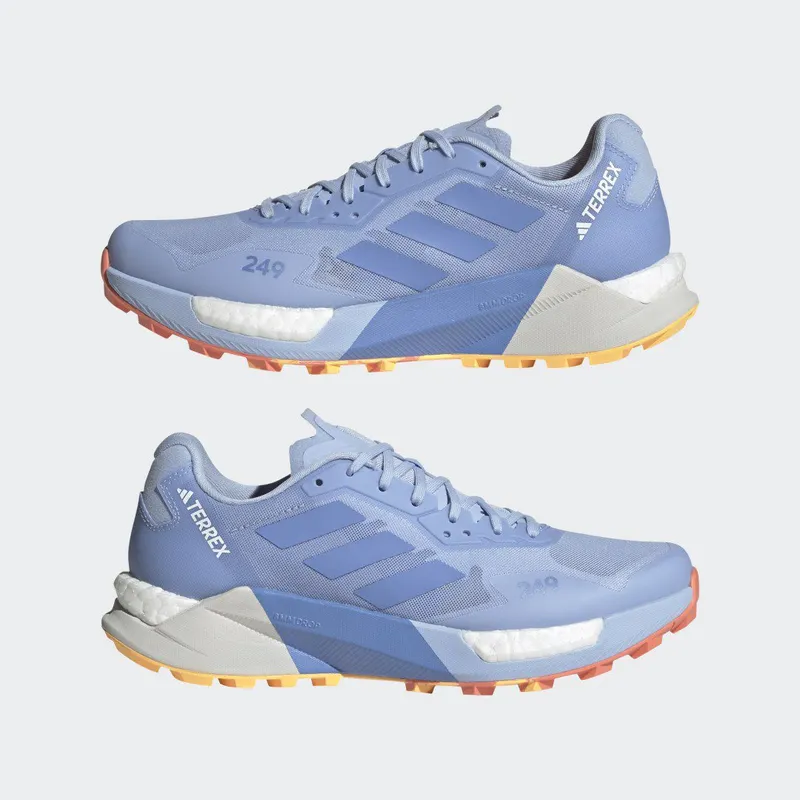 adidas Terrex Agravic Ultra Trail Running Blue Dawn / Blue Fusion / Coral Fusion (HR1137)