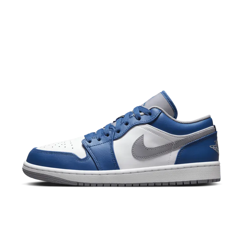 Jordan 1 Low True Blue True Blue / Cement Grey / White (553558-412)