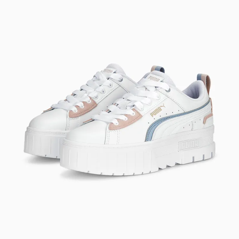 Puma Mayze UT Wit/Roze (389862-01)