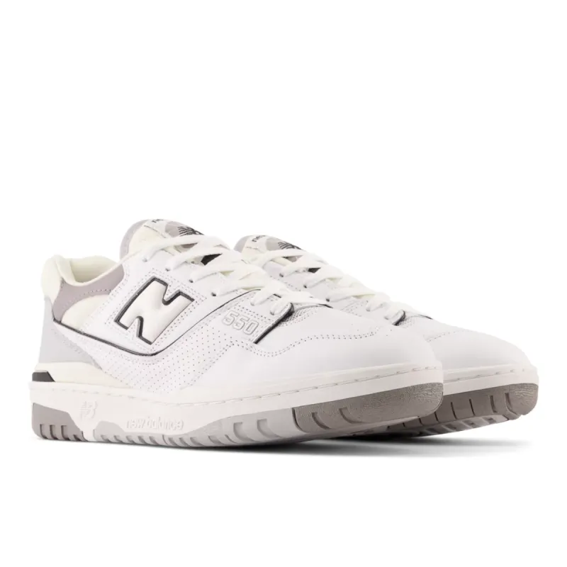 New Balance 550 Salt and Pepper Whit / Marblehead / Dark Grey (BB550PWA)