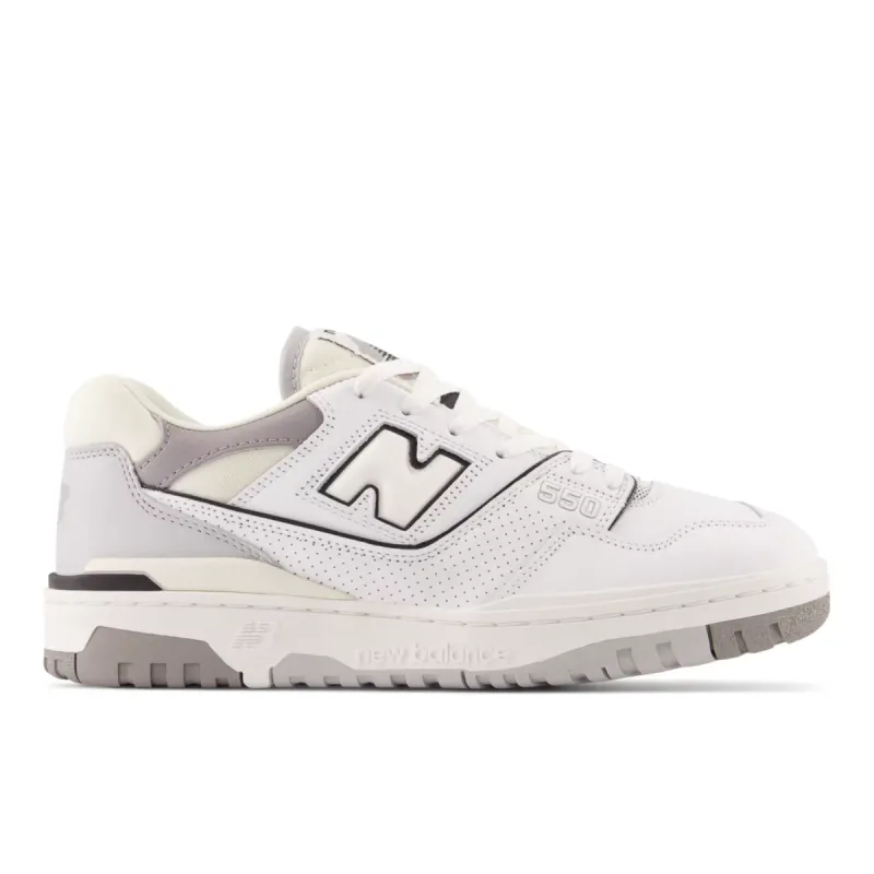 New Balance 550 Salt and Pepper Whit / Marblehead / Dark Grey (BB550PWA)